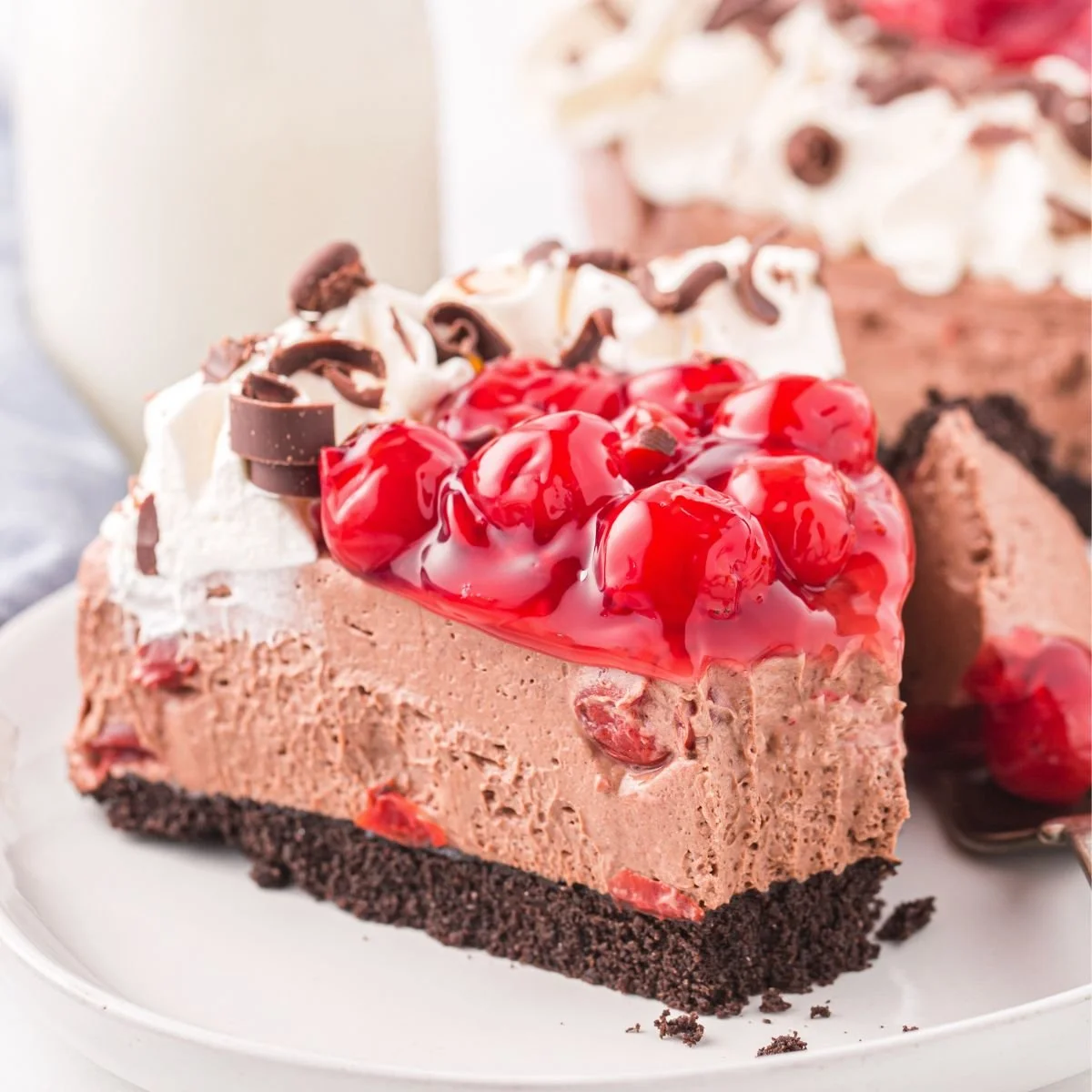 Black Forest No-Bake Cheesecake