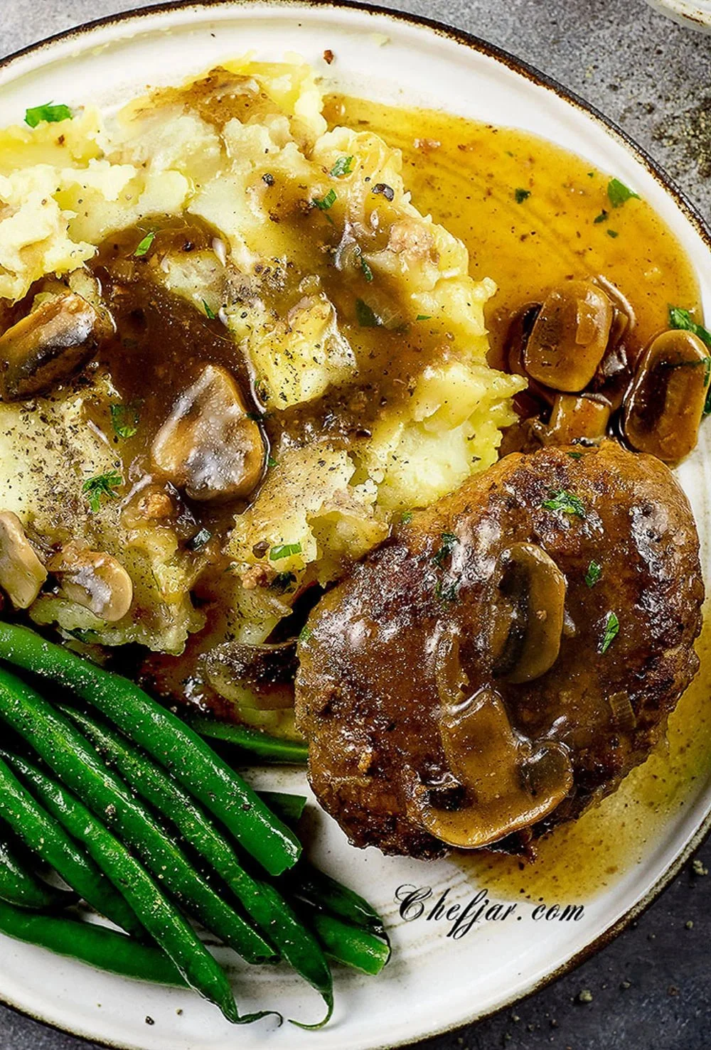 Bobby Flay’s Salisbury Steak