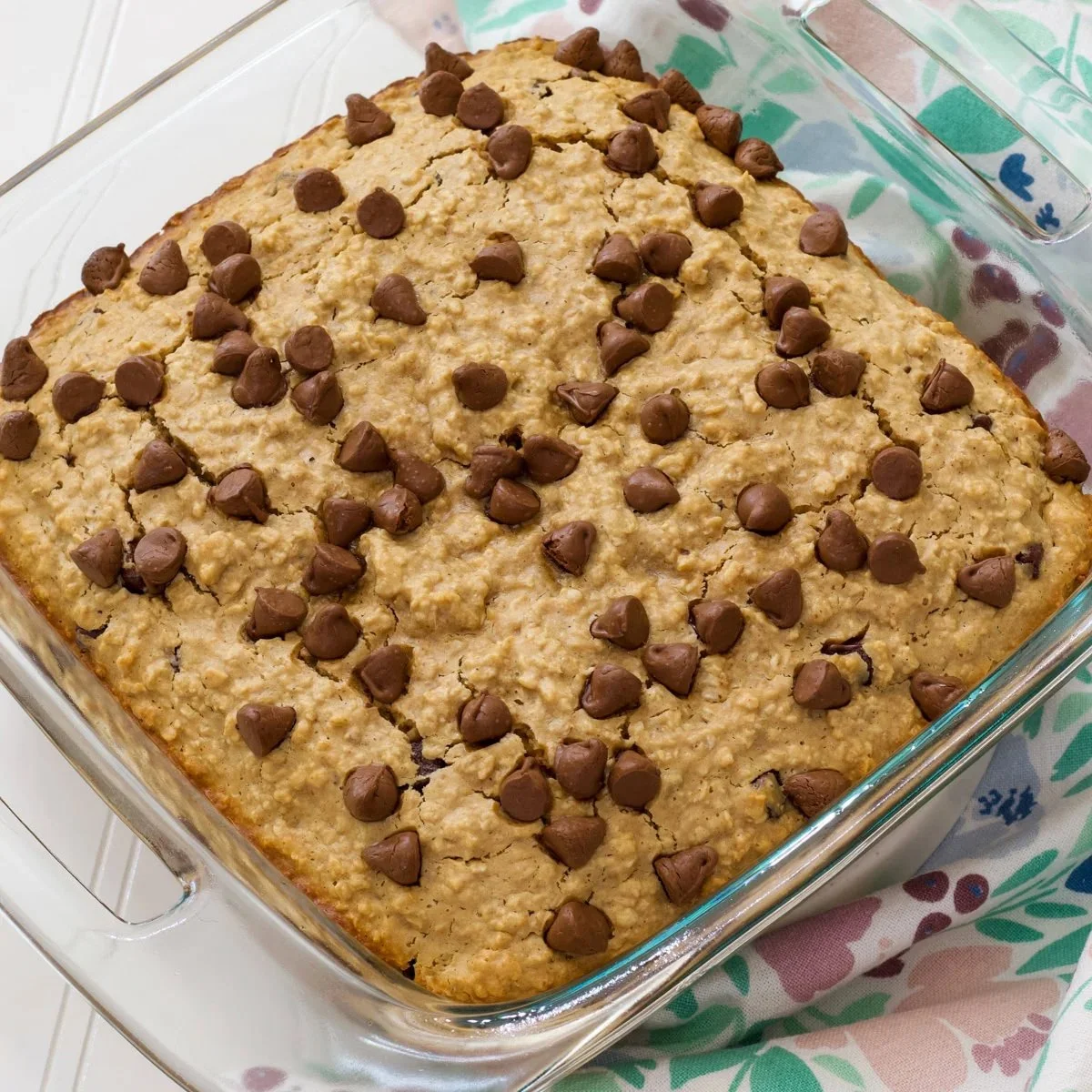 Chocolate Chip Oatmeal Bake