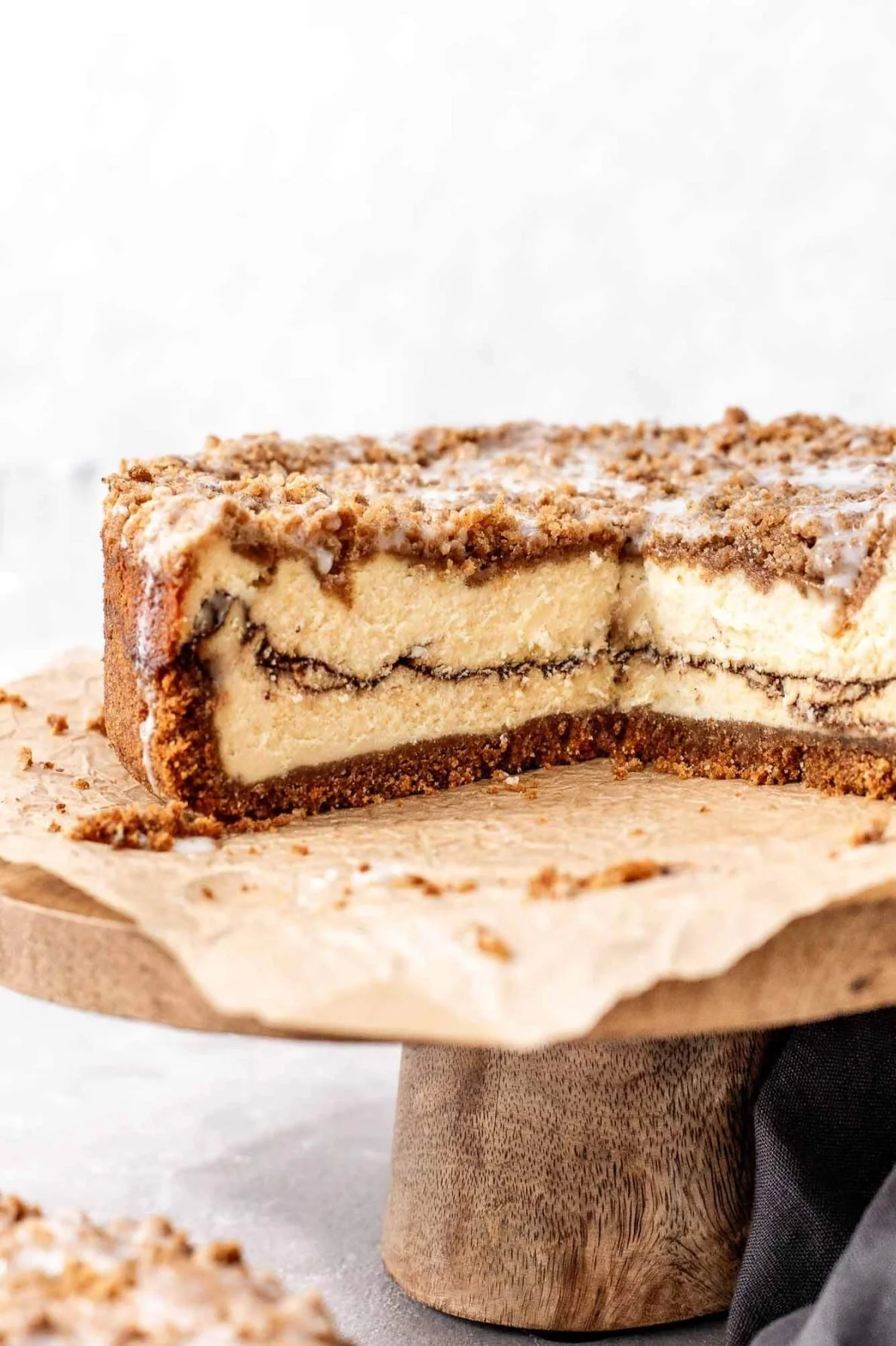 Coffee Cake Cheesecake Tutorial