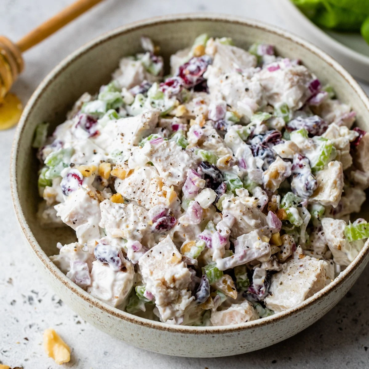 Cranberry Walnut Chicken Salad