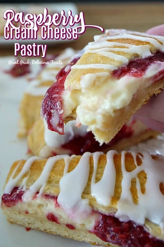 Cream Cheese Raspberry Pastry