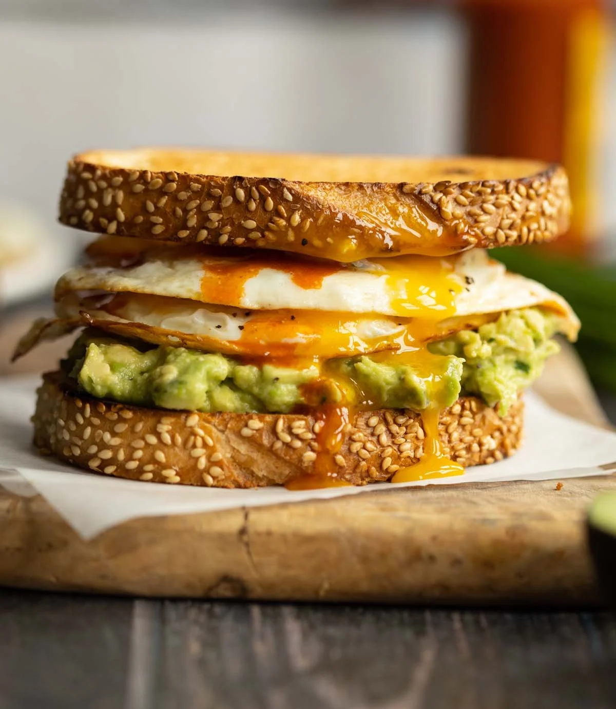 Creamy Avocado Egg Sandwich