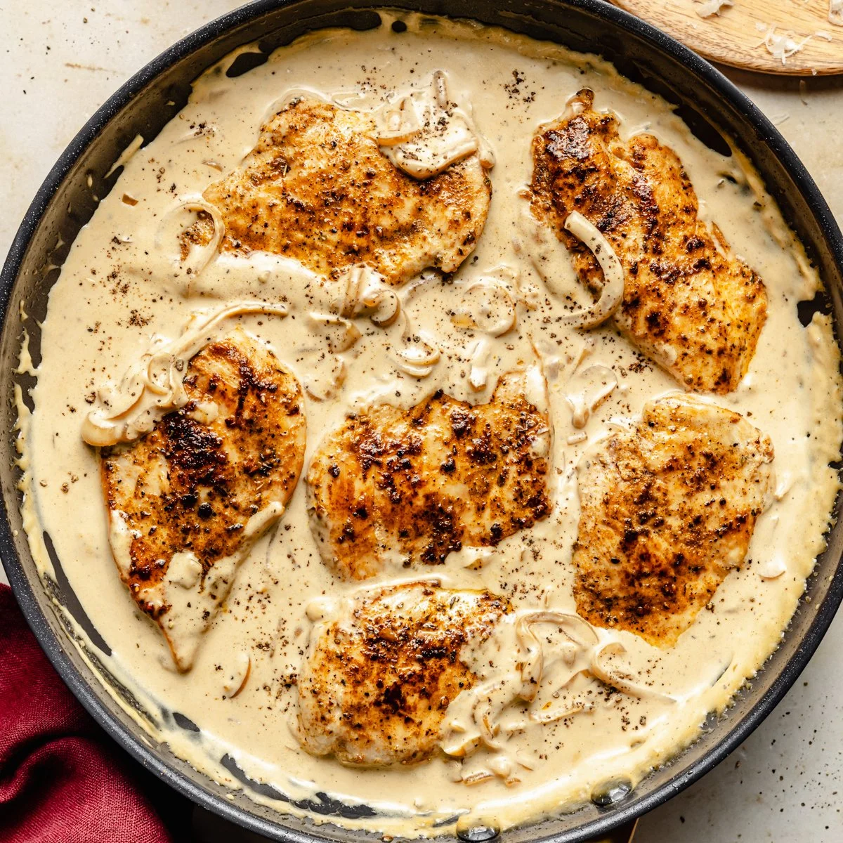 Creamy Caramel Onion Chicken