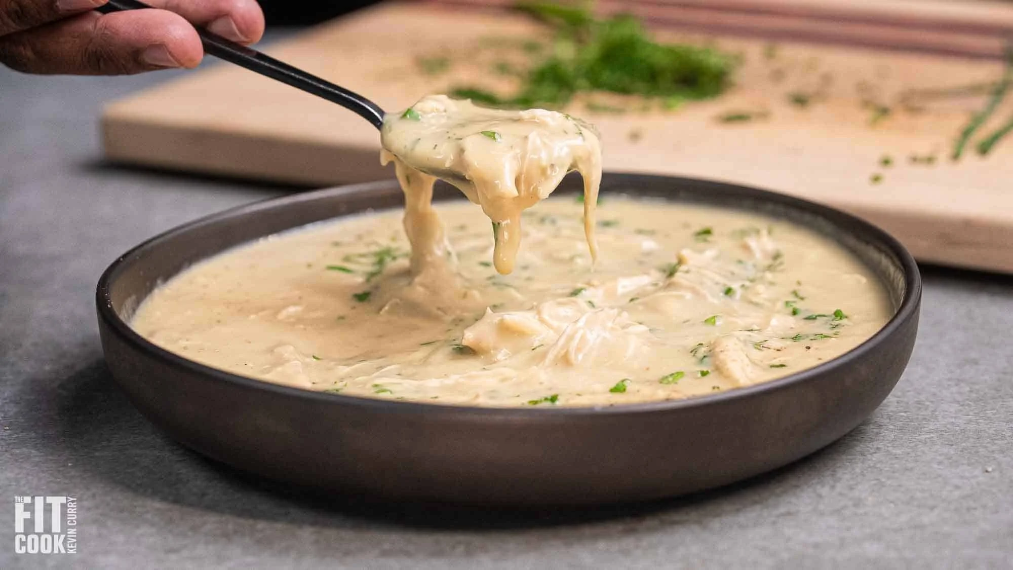 Creamy Greek Yogurt Potato Leek Soup