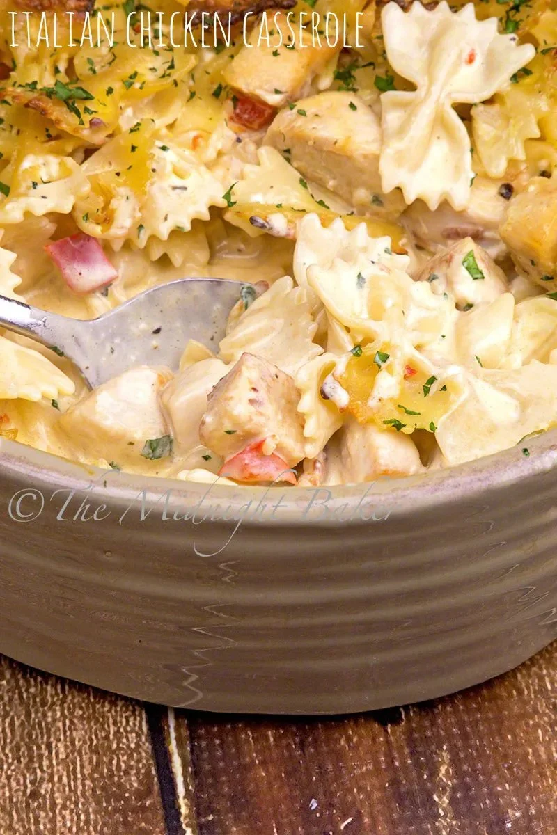 Creamy Italian Chicken Casserole