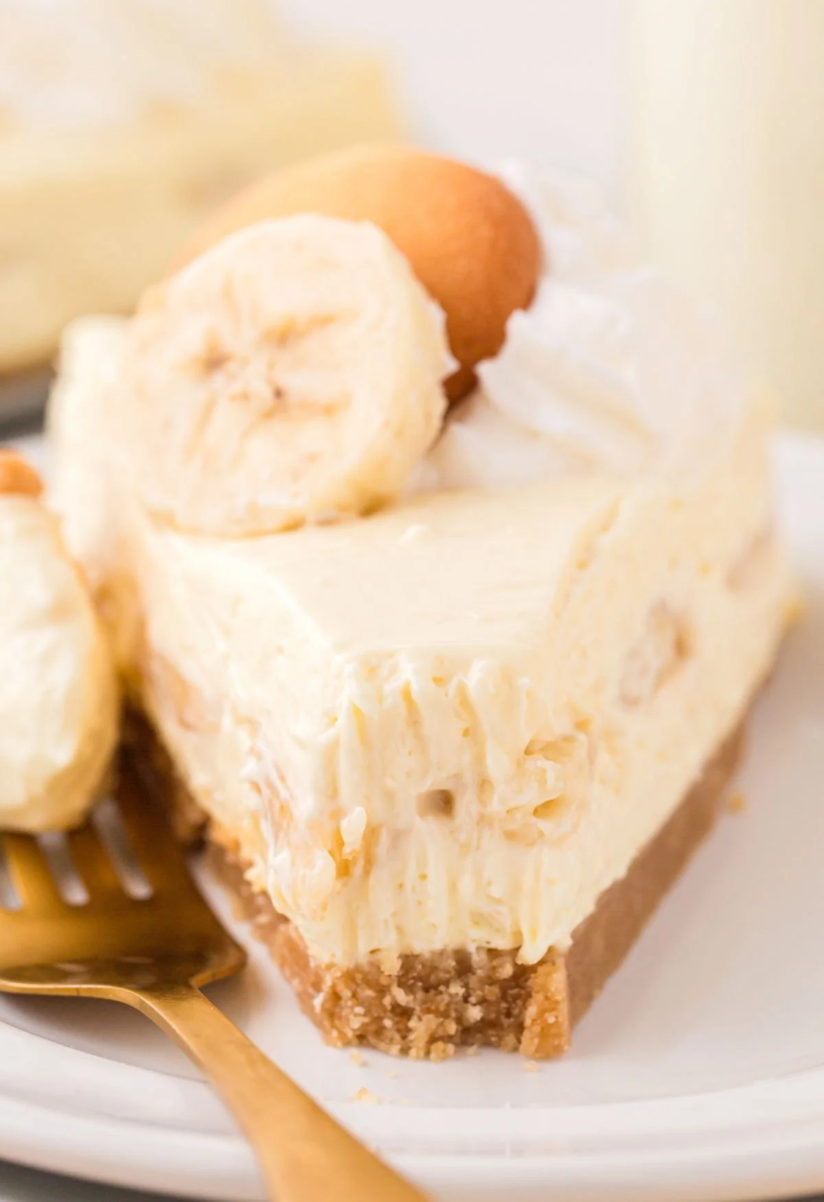 Creamy No-Bake Banana Pudding Cheesecake