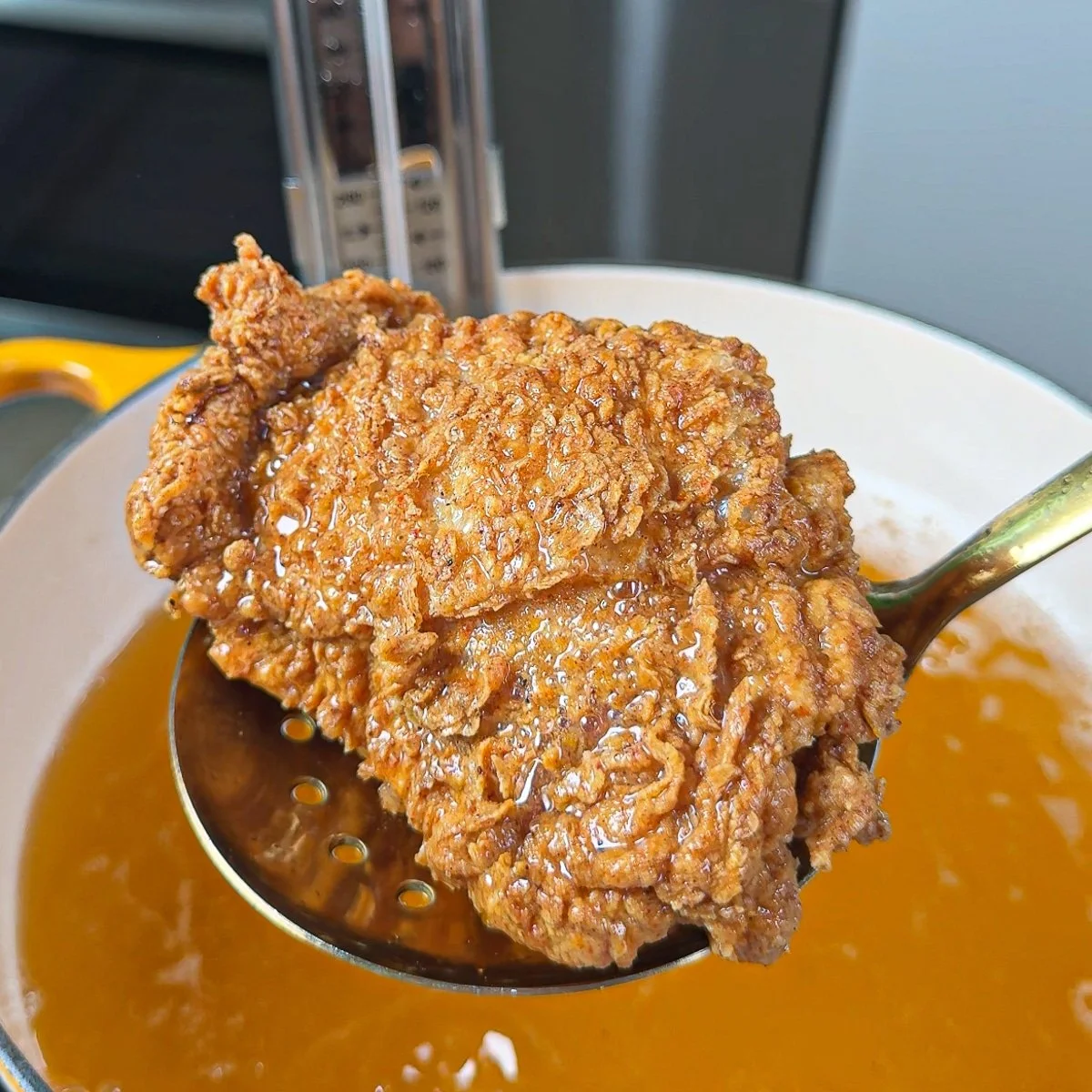 Crispy Popeyes Fried Chicken