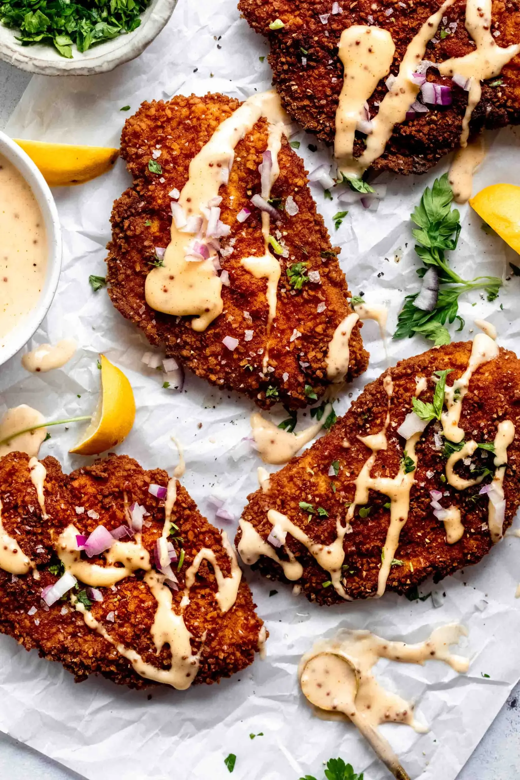 Crispy Pretzel Crusted Chicken