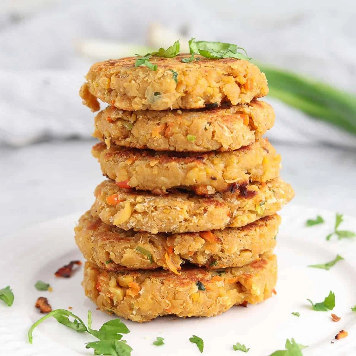 Crispy Vegan Chickpea Patties