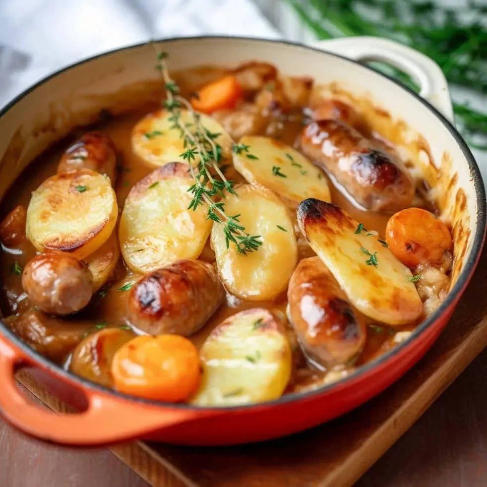 Cumberland Style Sausage Casserole