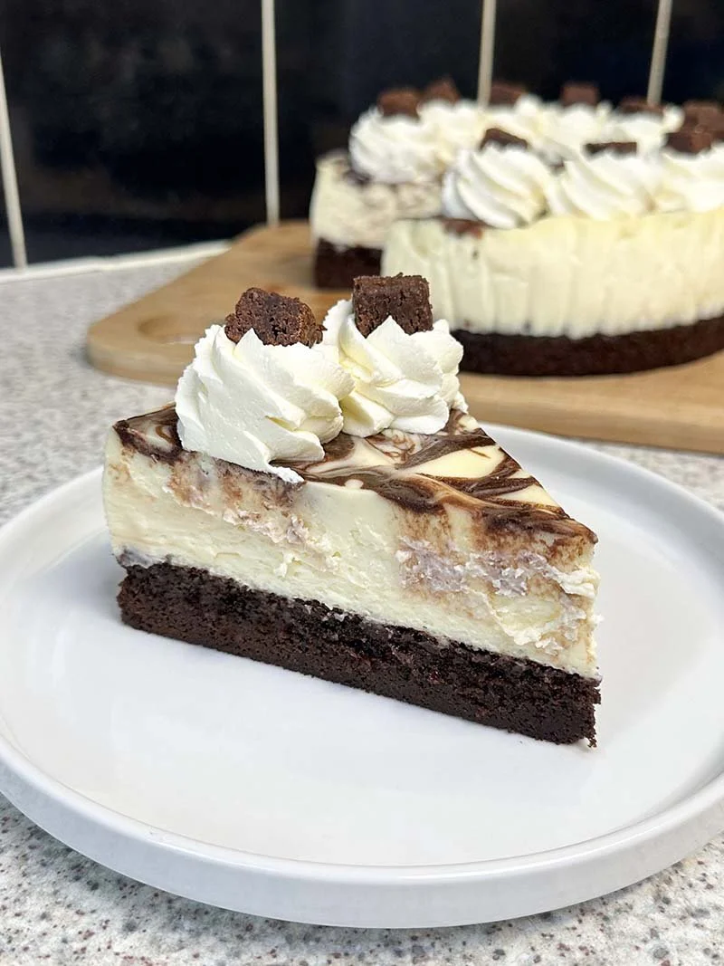 Decadent Brownie Cheesecake Bar
