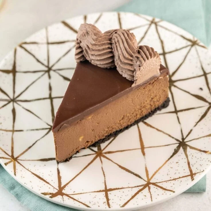 Decadent Dark Chocolate Cheesecake
