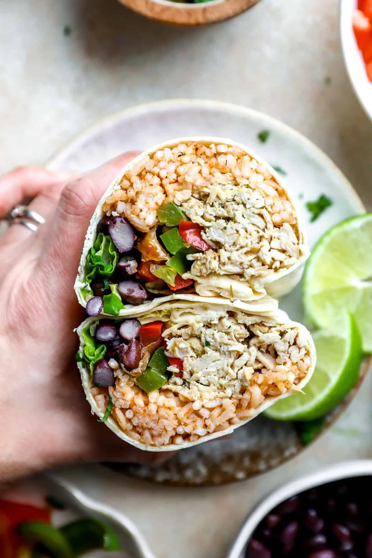 Freezer Burritos for Meal Prep