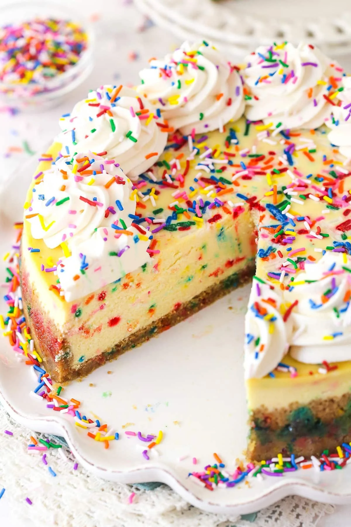 Funfetti Cheesecake Delight