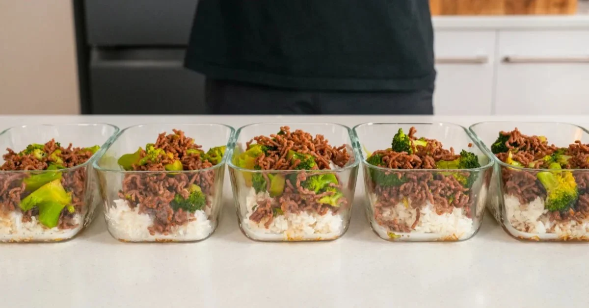 Garlic-Glazed Sticky Beef Meal Prep