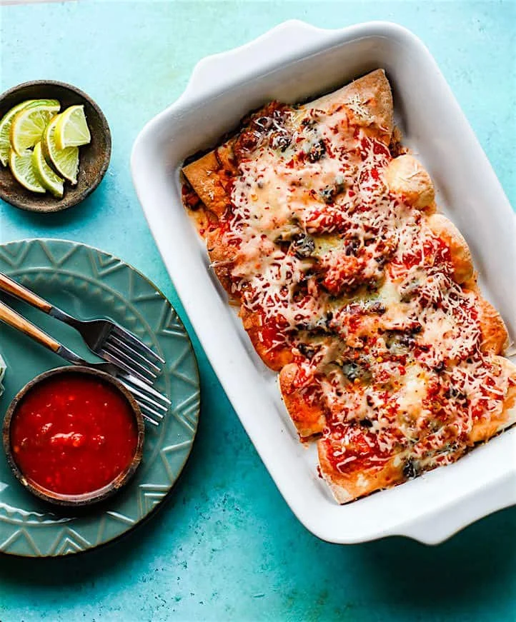Gluten-Free Salmon Black Bean Bake