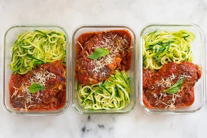 Healthy Chicken Parmesan Meal Prep