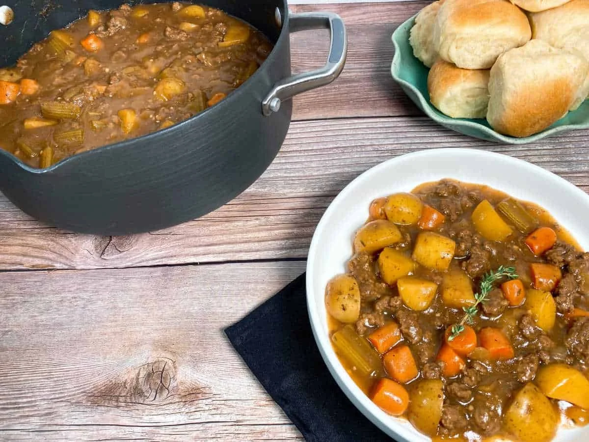 Hearty Ground Beef Stew