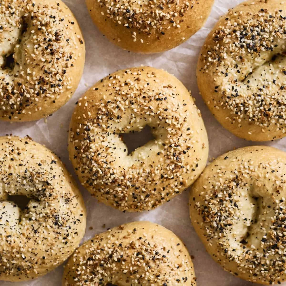 Homemade Everything Bagels