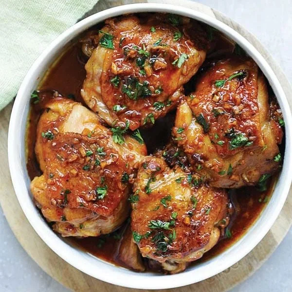 Honey Garlic Chicken in Instant Pot