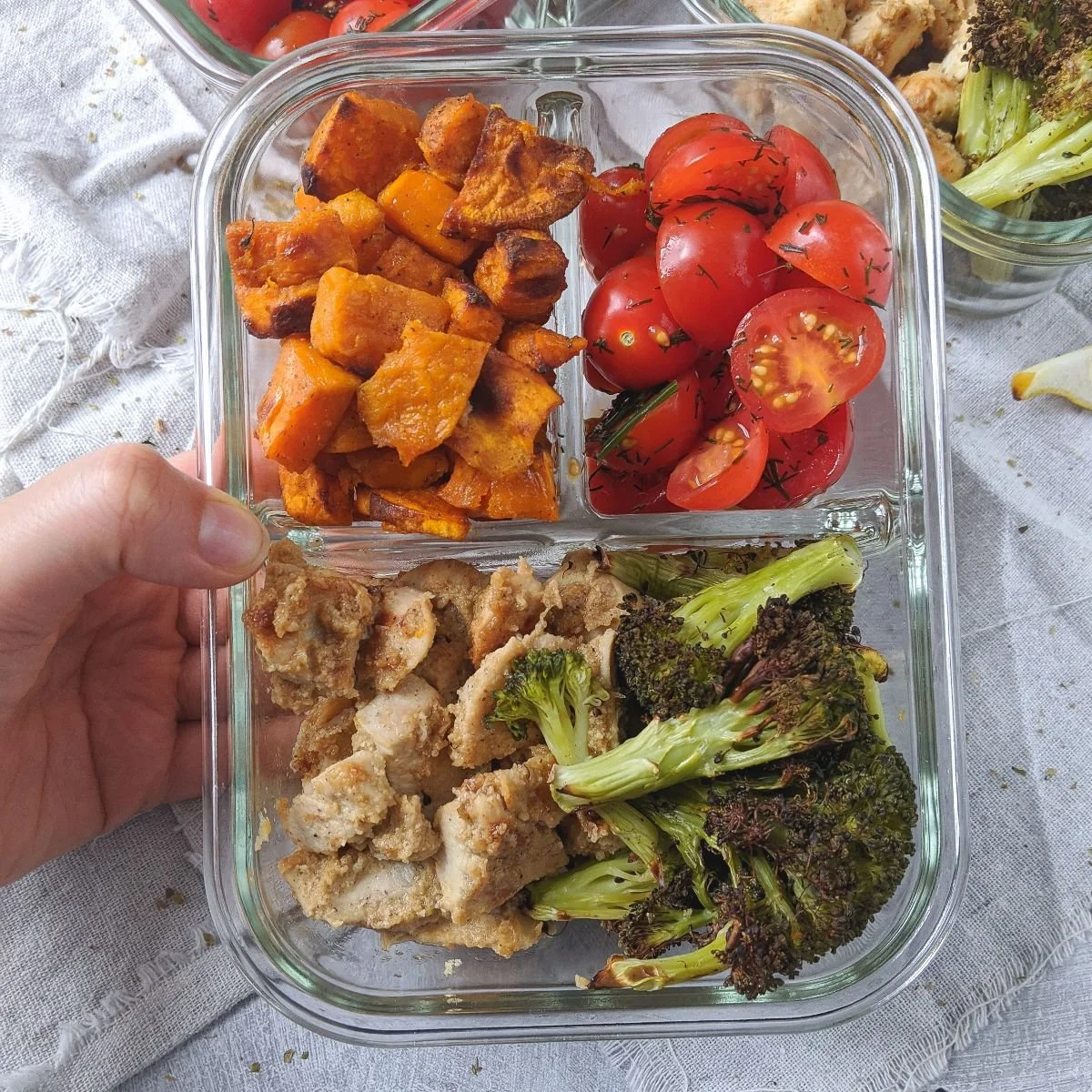 Lemon Chicken and Veggies Meal Prep