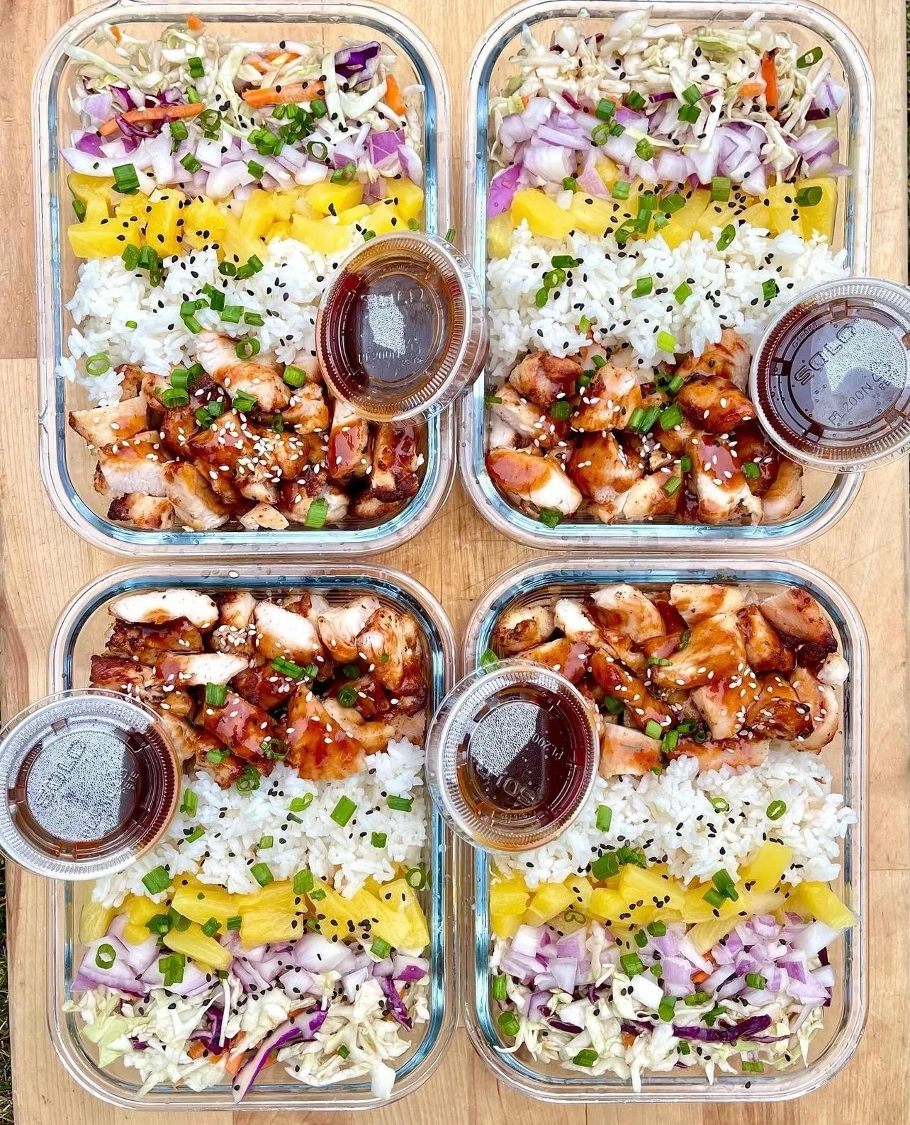 Light Hawaiian BBQ Chicken
