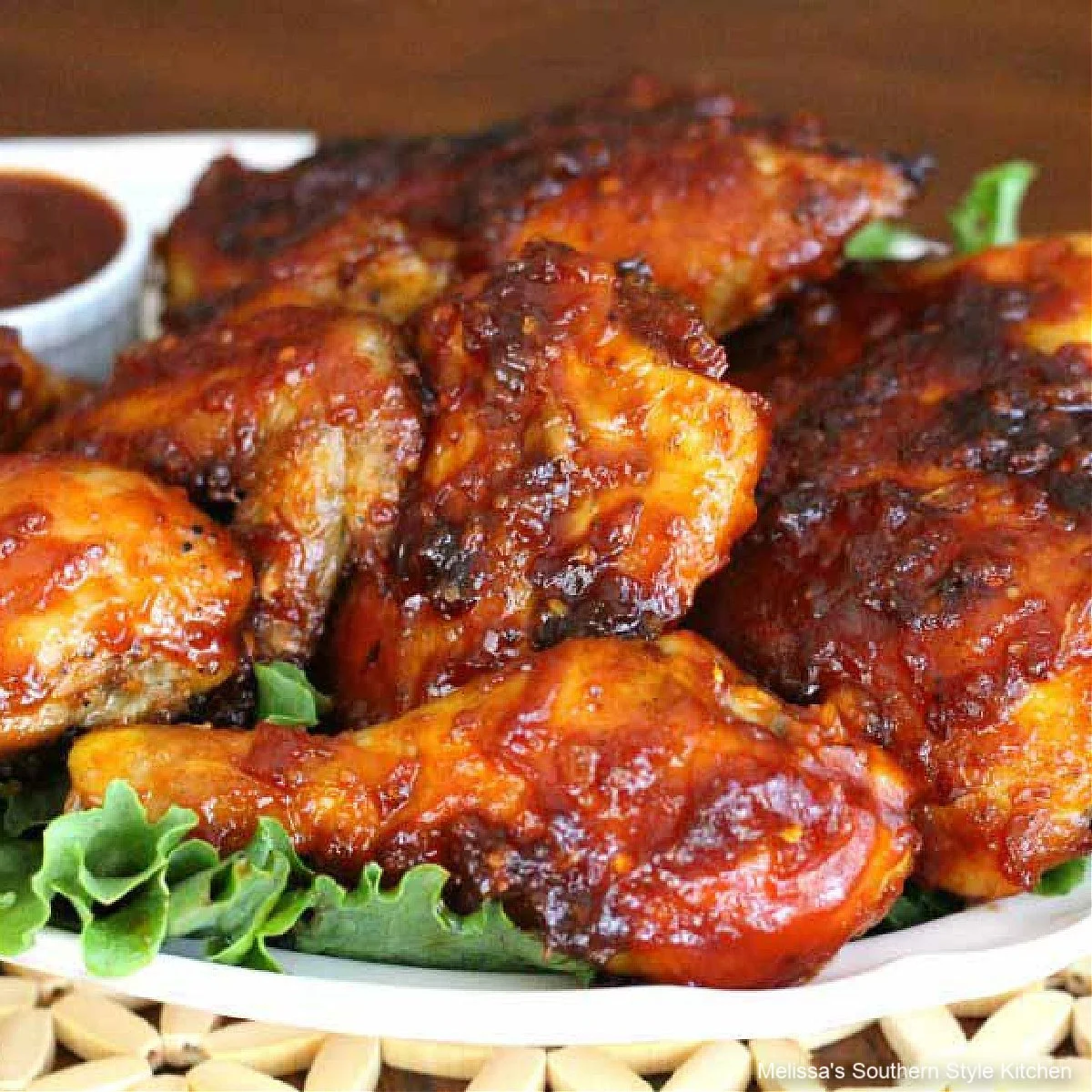 Maple-Glazed Barbecue Chicken