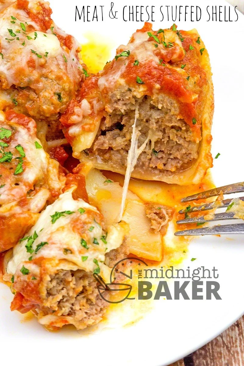 Meat and Cheese Stuffed Shells