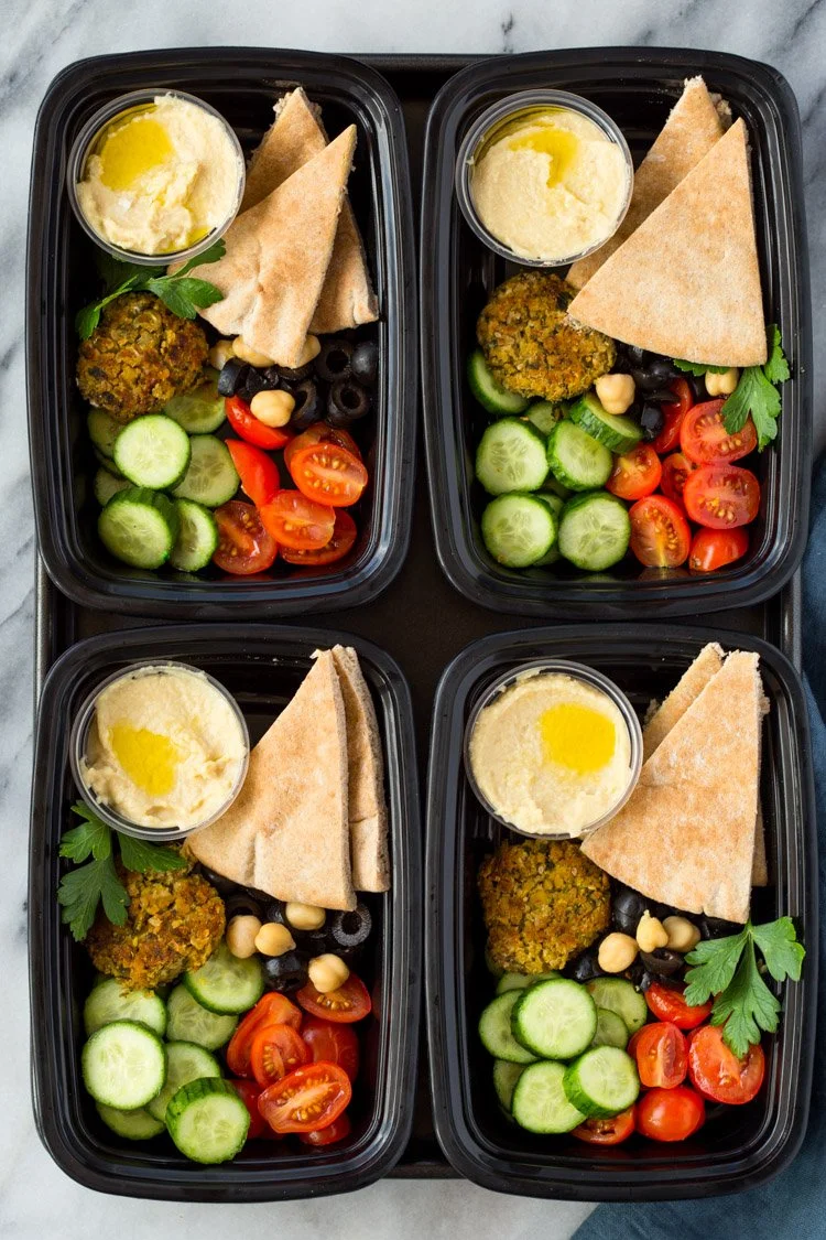 Middle-Eastern Meal-Prep Bento Boxes