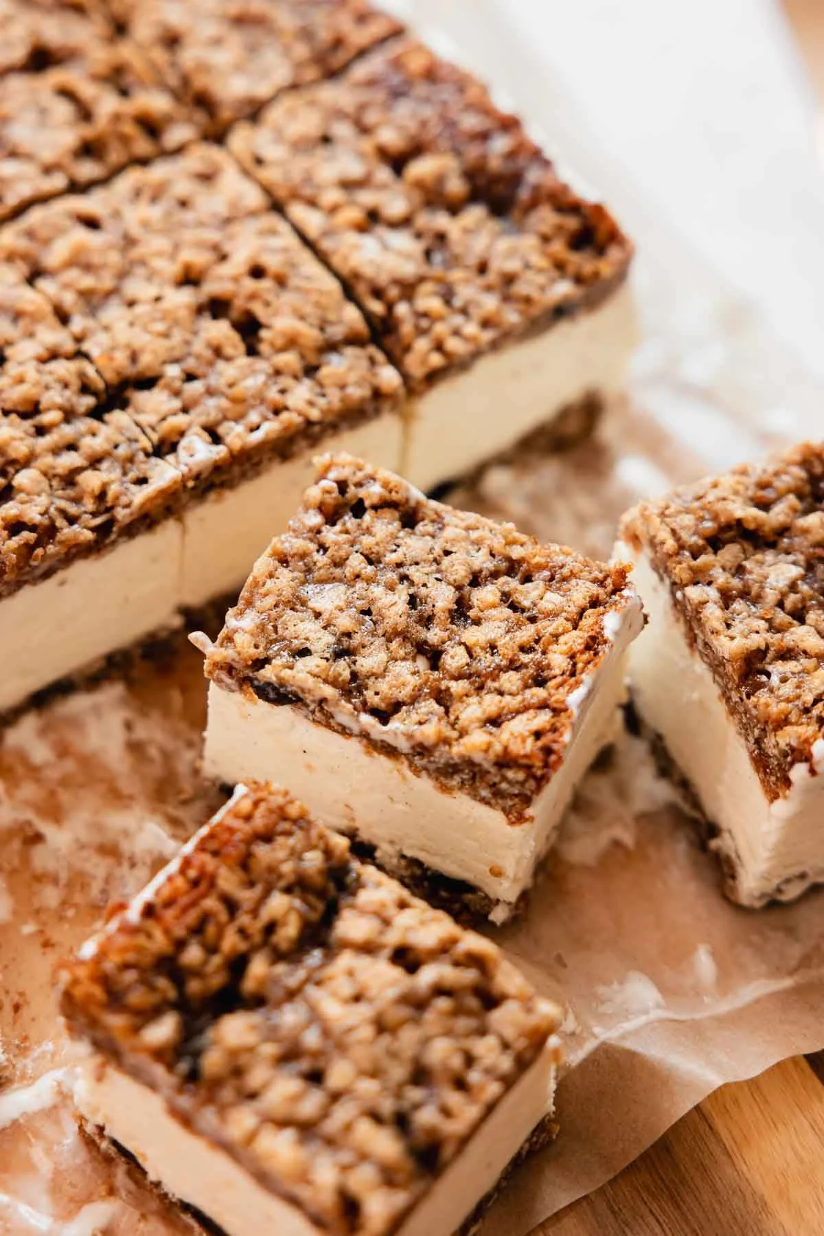 Oatmeal Cookie Ice Cream Sandwiches