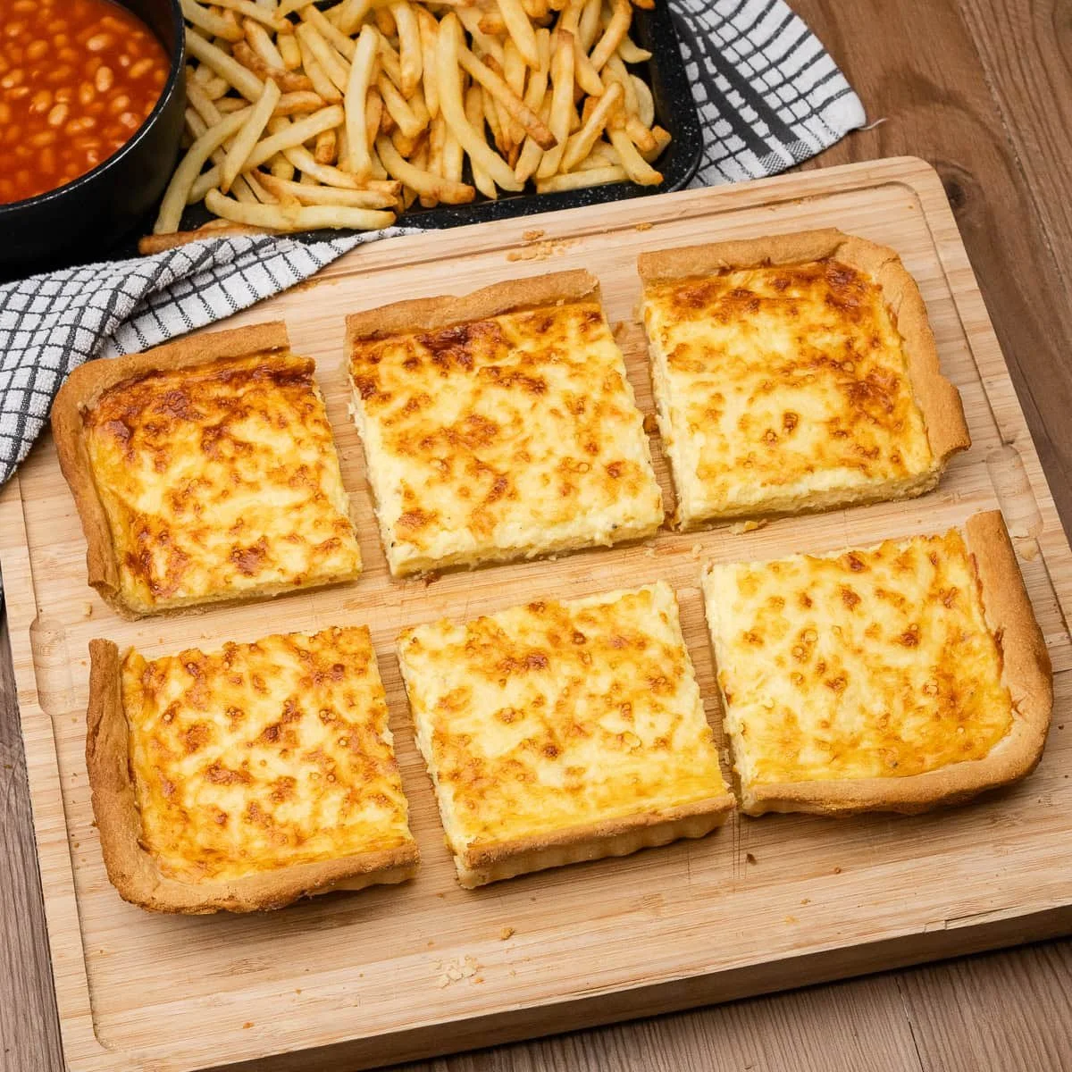 Old School Dinner Cheese Flan