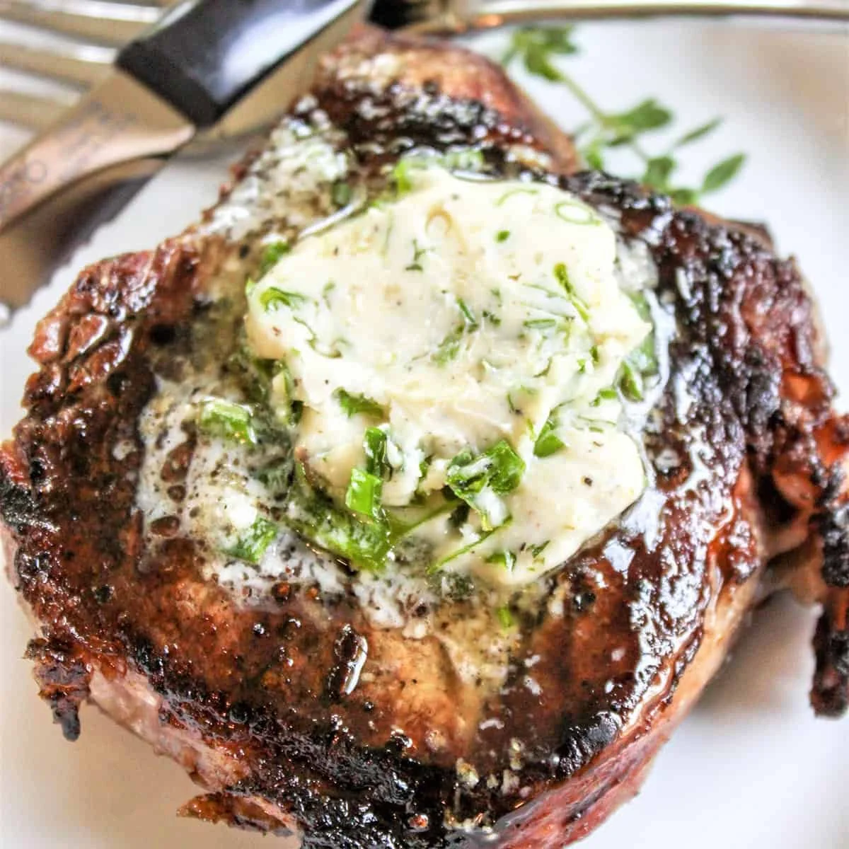 Pan-Seared Herbed Butter Steak