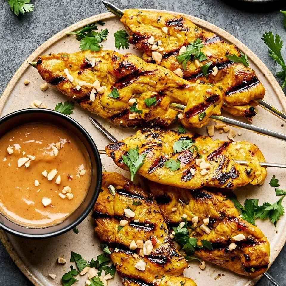 Peanut Sauce Chicken Satay