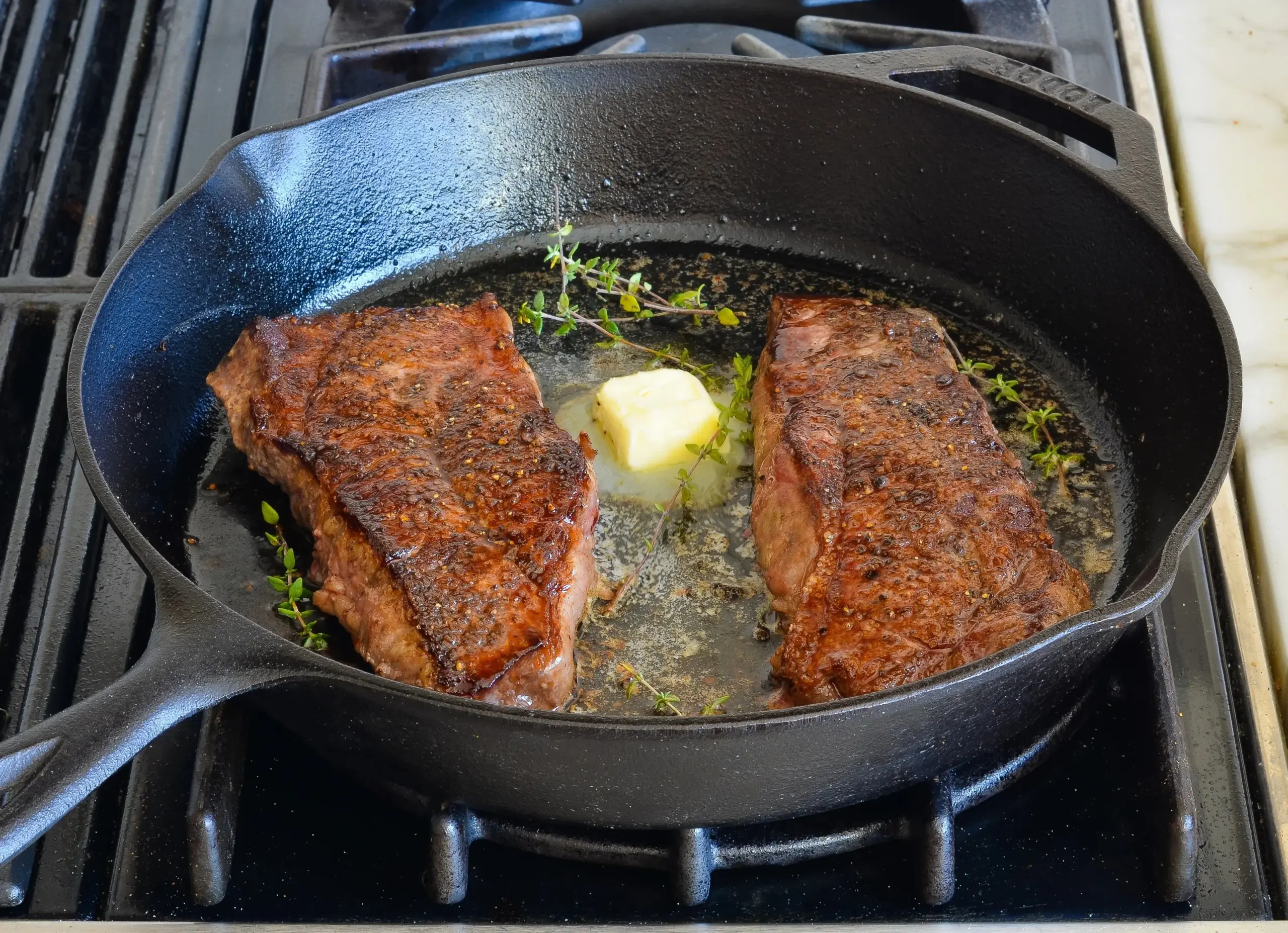 Perfect Skillet Steaks Recipe