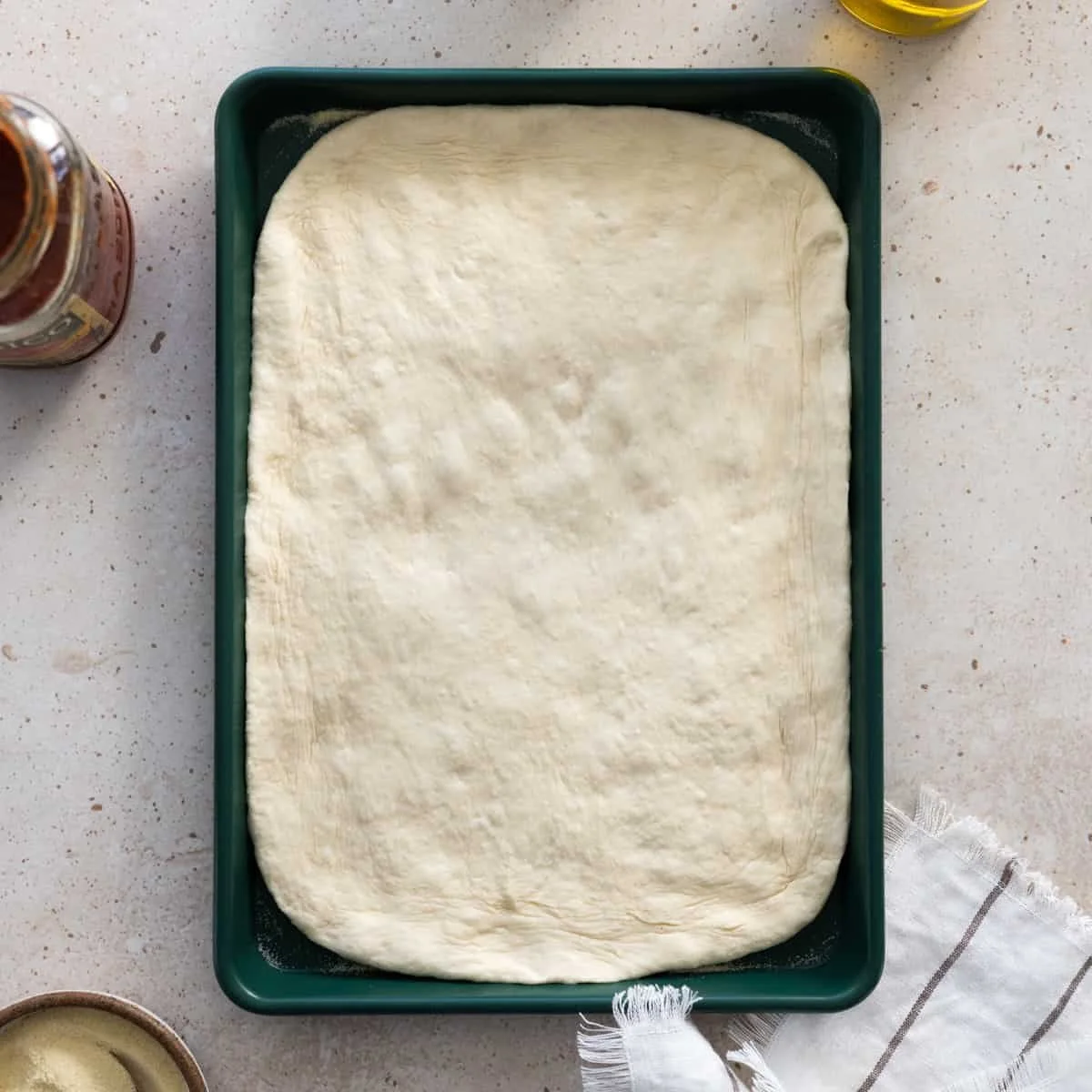 Pizza Dough from Sourdough Scraps