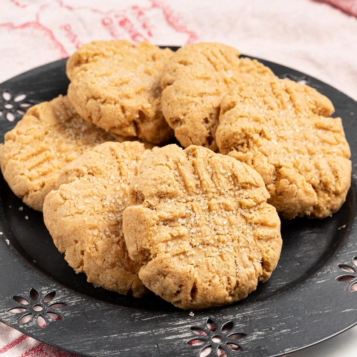 Plant-Based Peanut Butter Cookies