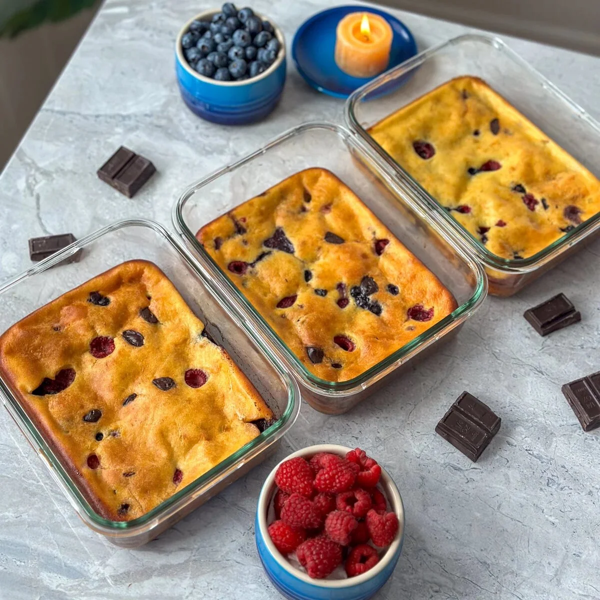 Protein Pancake Bowl for Meal Prep