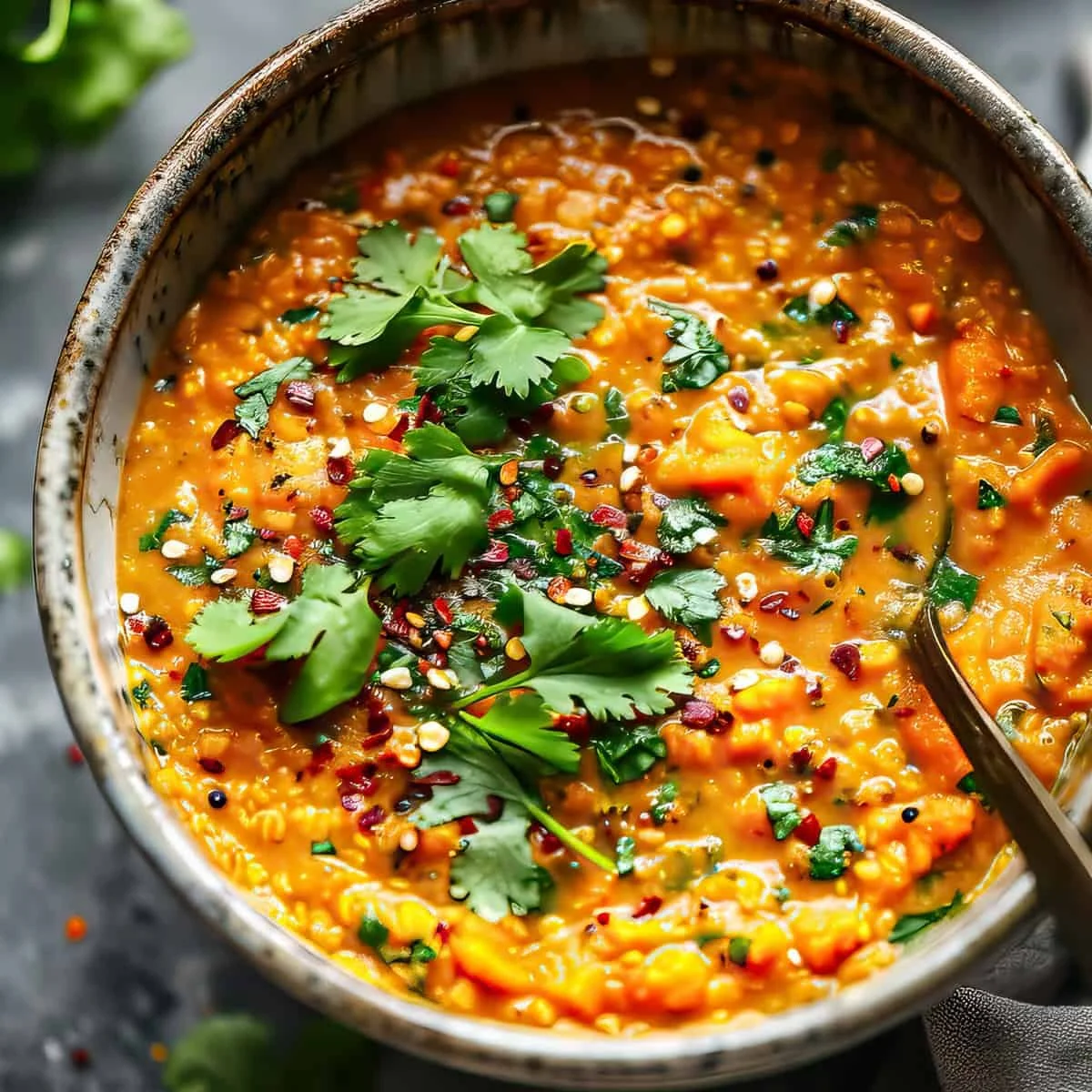 Quick 30-Minute Red Lentil Dahl