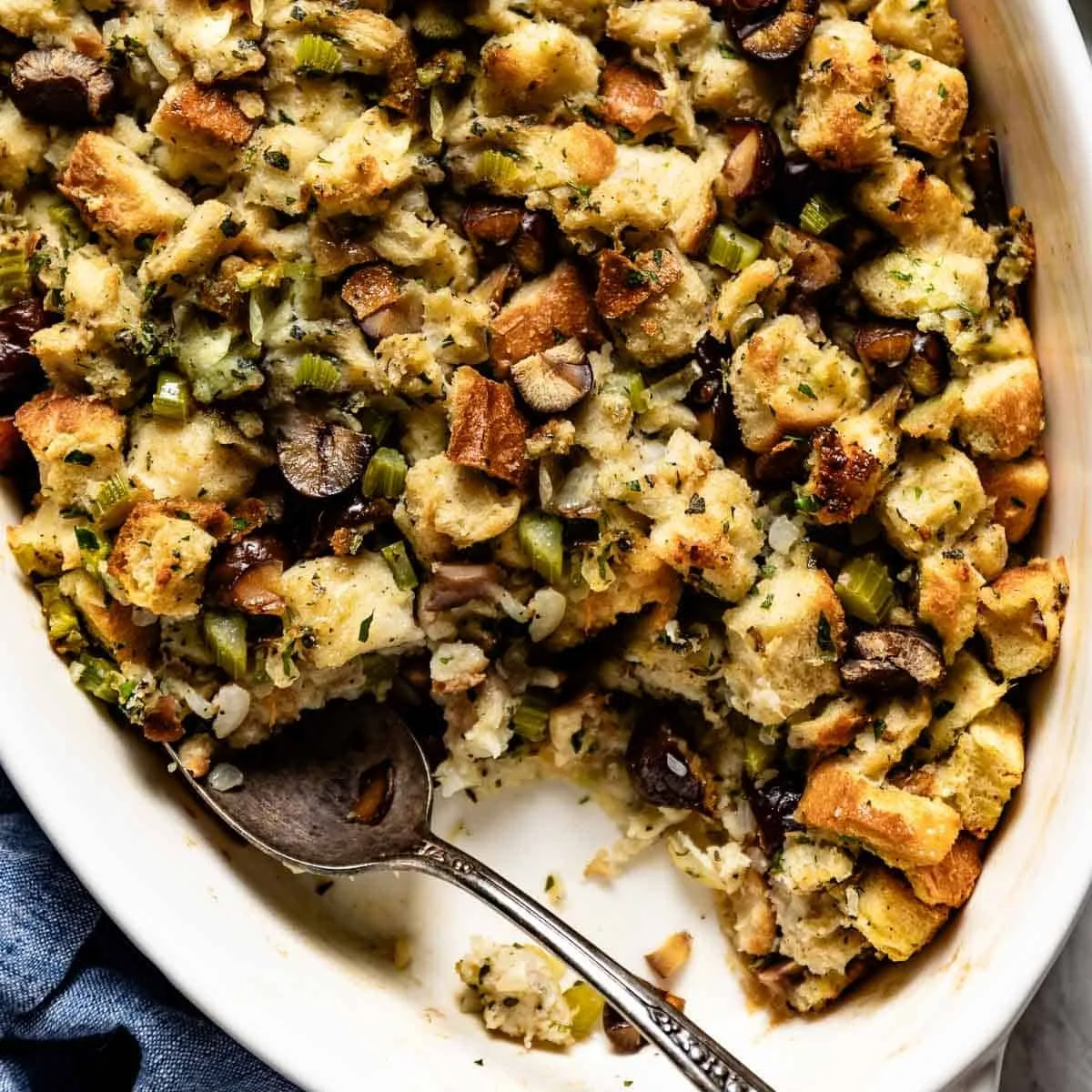 Roasted Chestnut Stuffing Recipe