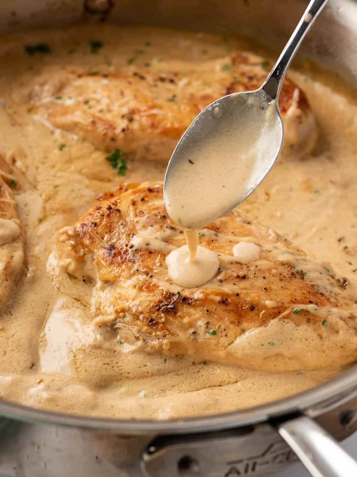 Silky Garlic Parmesan Chicken
