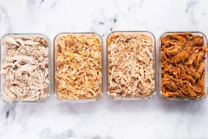 Slow Cooker Shredded Chicken Prep