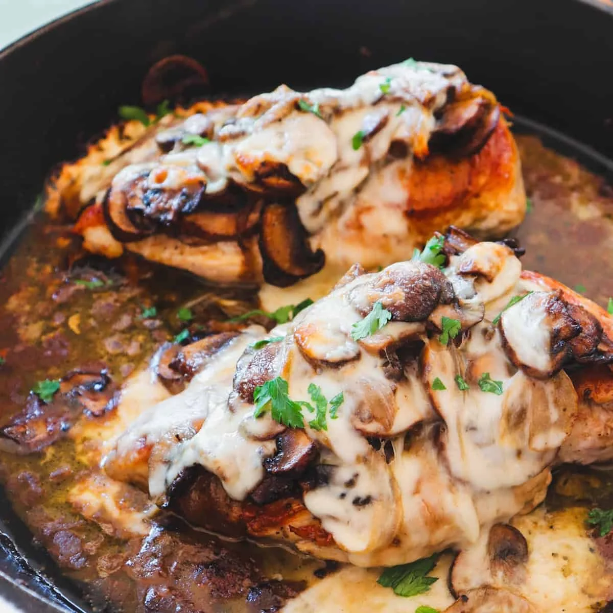 Smothered Chicken Dinner at Texas Roadhouse