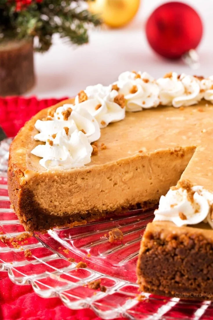 Spiced Gingerbread Cheesecake