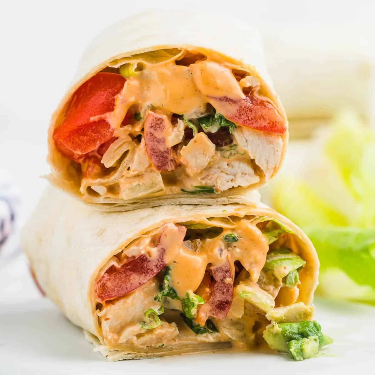 Spicy Chipotle Chicken Wrap