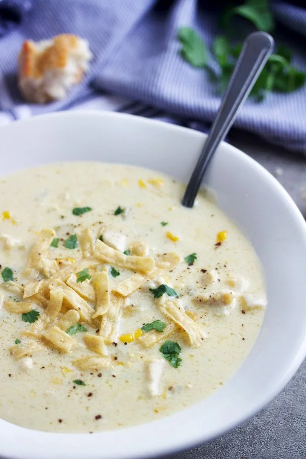 Spicy Mexican Chicken Corn Chowder