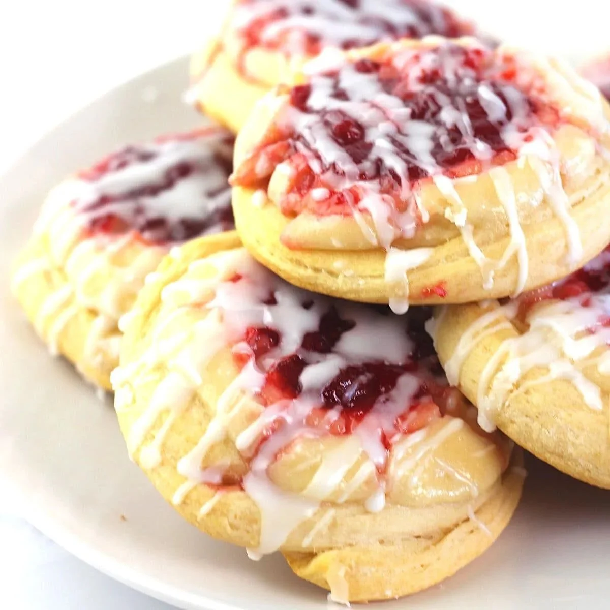 Strawberry Cream Cheese Danish Recipe
