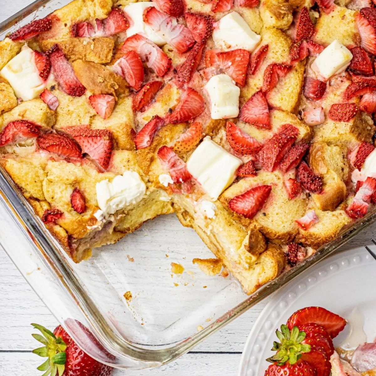 Strawberry Cream Cheese French Toast