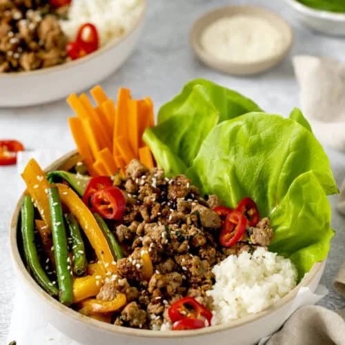 Thai Turkey Bowl Meal Prep Plan