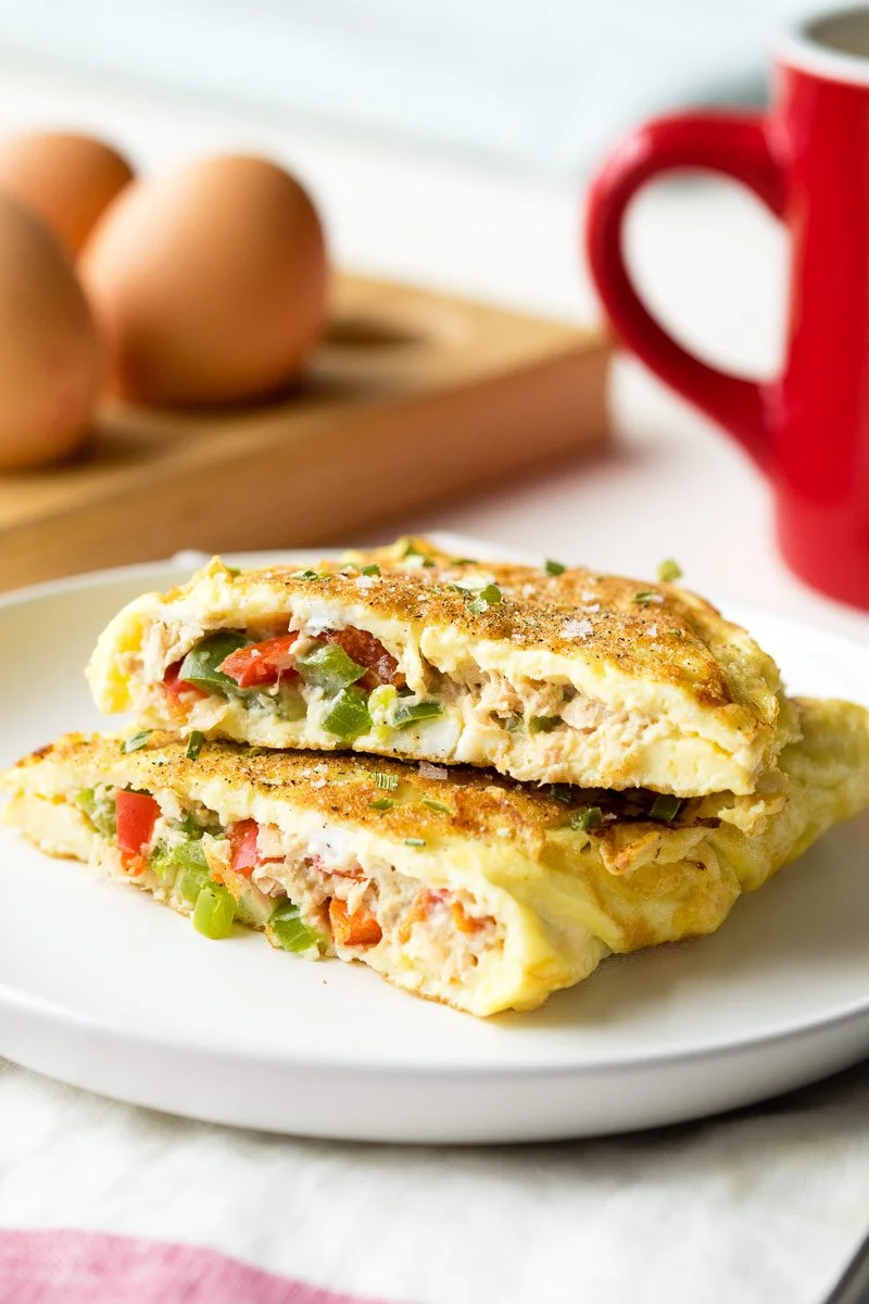 Tuna Omelette: Low-Carb Keto GF